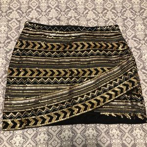 Sequin skirt